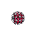 Charm Pandora Pavé Rose en Argent Sterling 925 – Design Rond Brillant