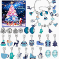 Calendario Adviento Joyas Hello Winter Plata y Azul – Pulsera y Charms