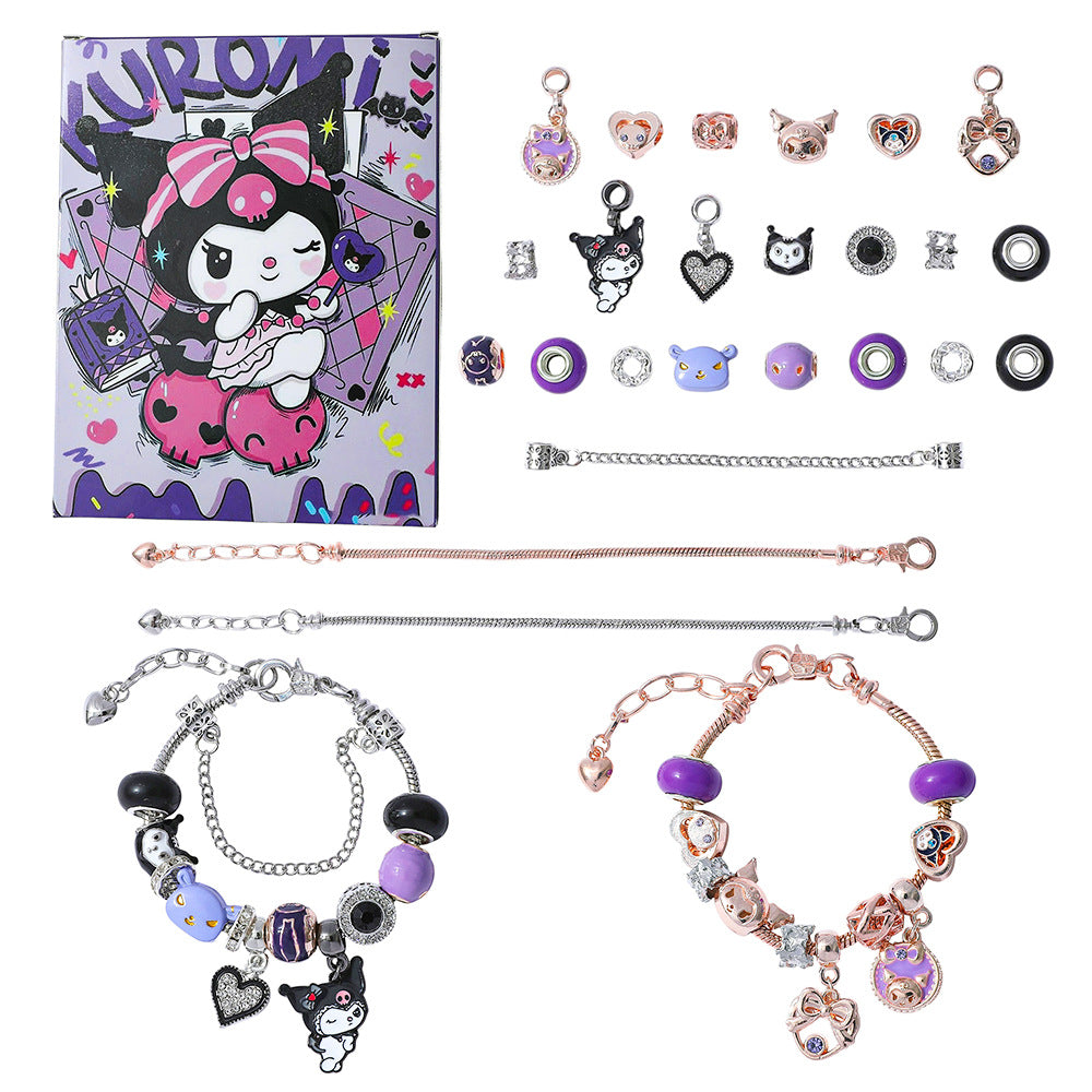 Calendario Adviento Joyas Kuromi – Pulsera y Charms