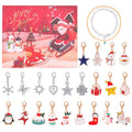 Calendario Adviento Joyas Papá Noel Trineo Rosa – Pulsera y Charms