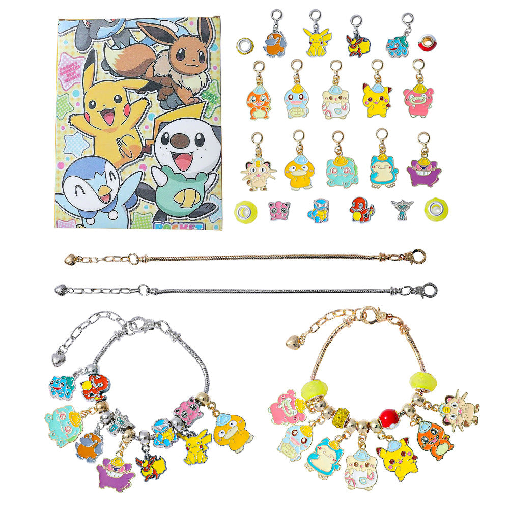 Calendario Adviento Joyas Pokémon Pikachu y Amigos – Pulsera y Charms