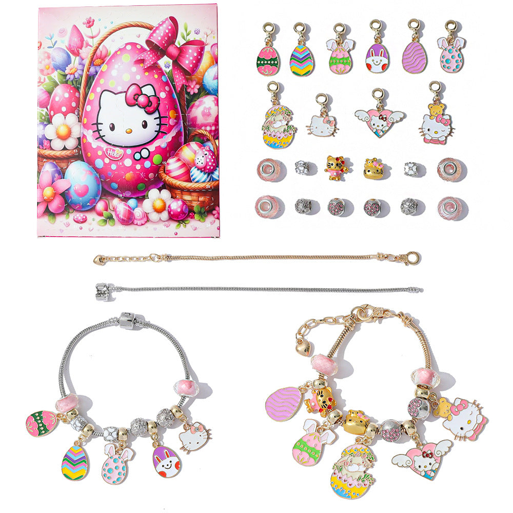 Calendario Pascua Joyas Hello Kitty – Pulsera y Charms
