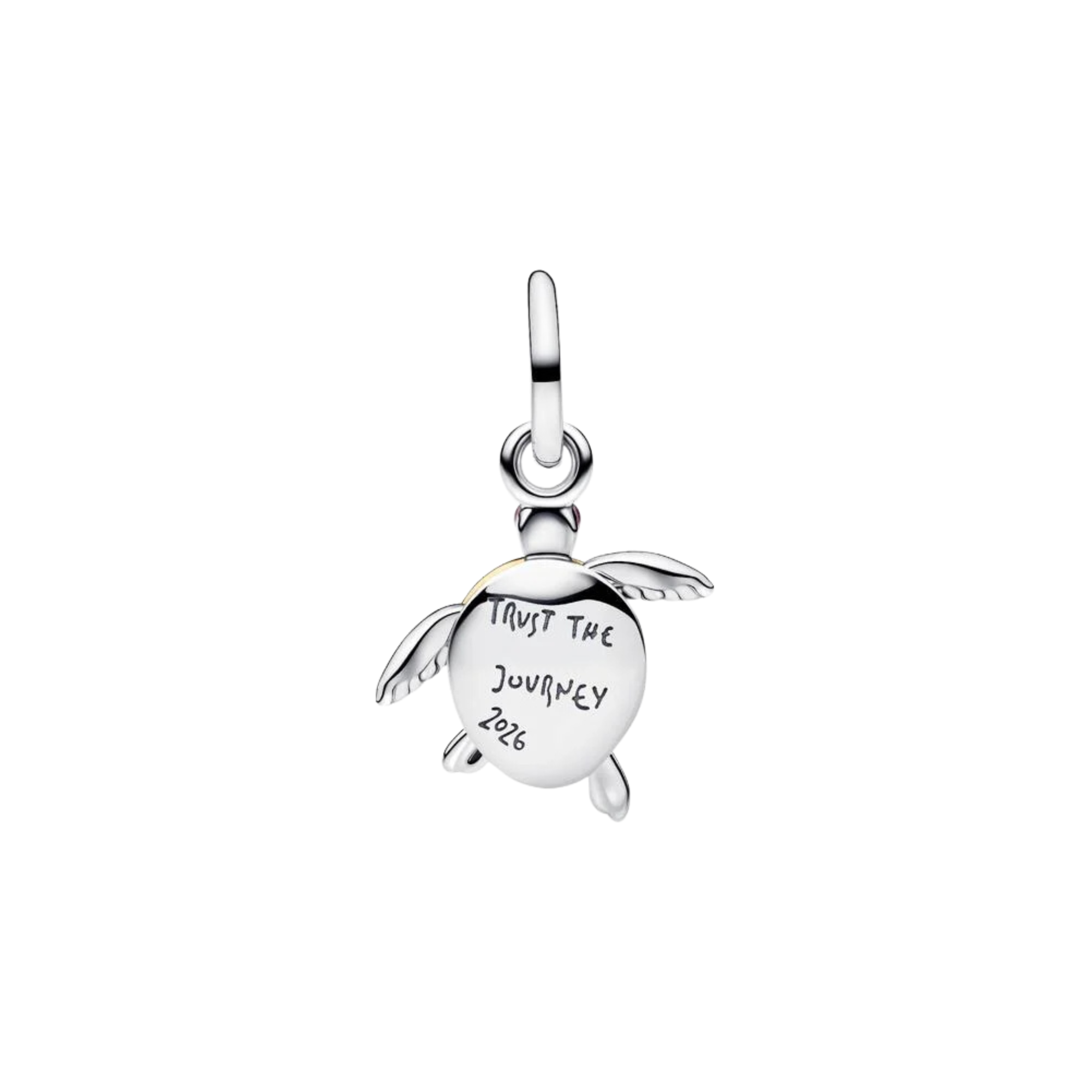 Charm Pandora colgante Tortuga Marina Rosa Pandora Club 2026 - Bijuvera