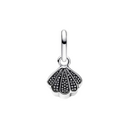 Charm Mini Colgante Pandora Concha Brillante en Plata de Primera Ley