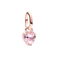 Mini Charm Colgante Pandora ME Corazón Chakra Rosa