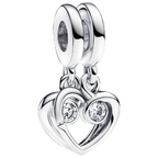 Charm Pandora Te Amo Siempre Anhänger teilbar aus Sterling-Silber