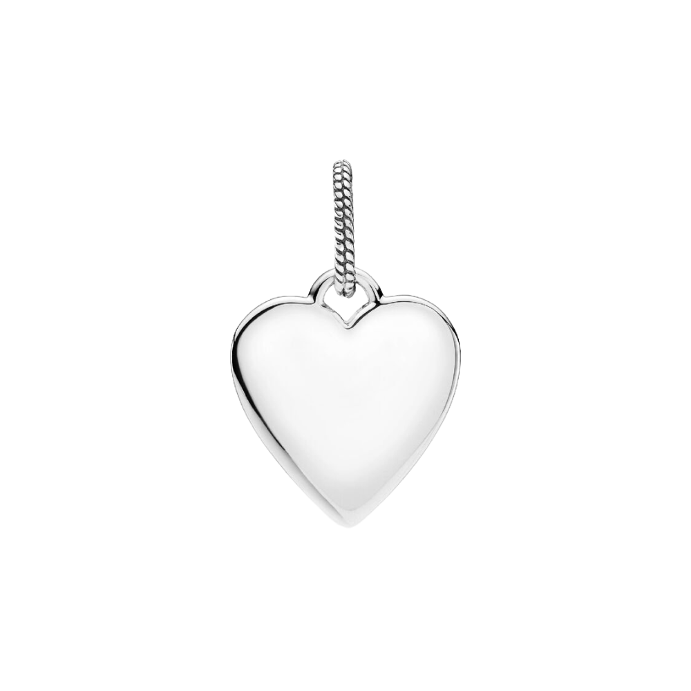 Pandora Hangtag Hart Graveren – 925 Zilver