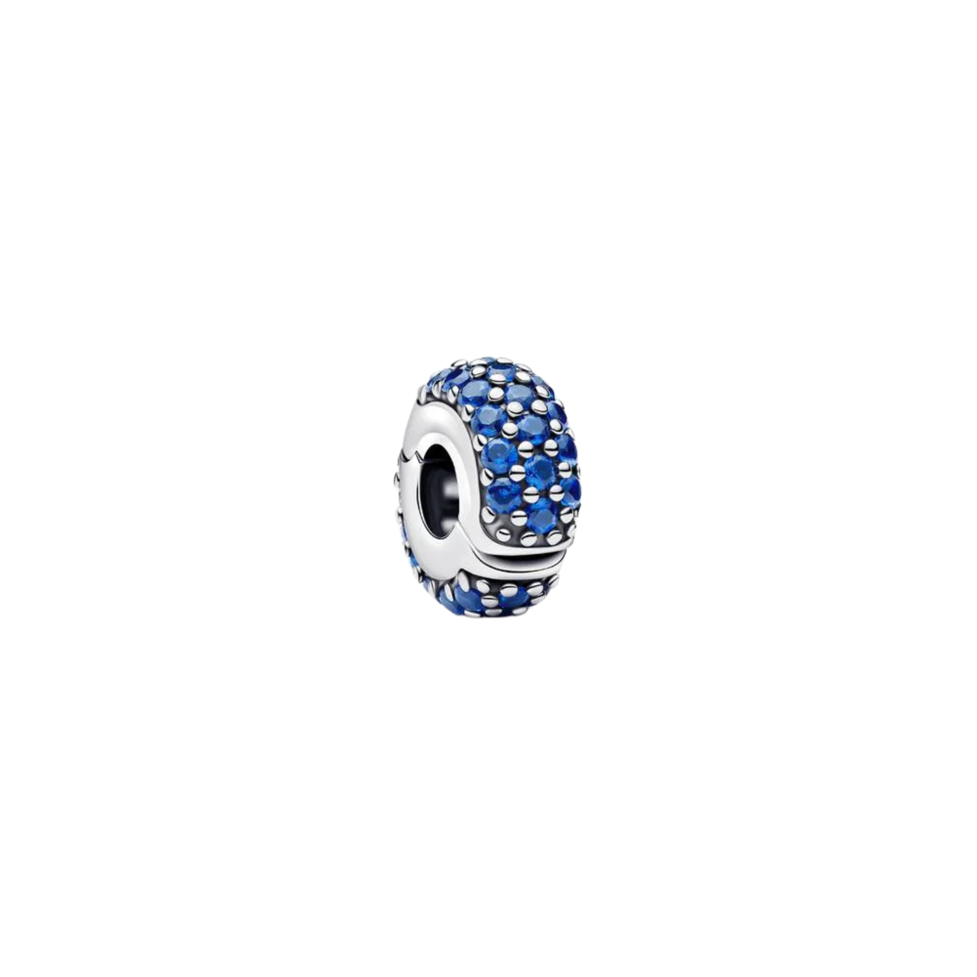 Charm Pandora de Clip Gemas Azul Real - Bijuvera