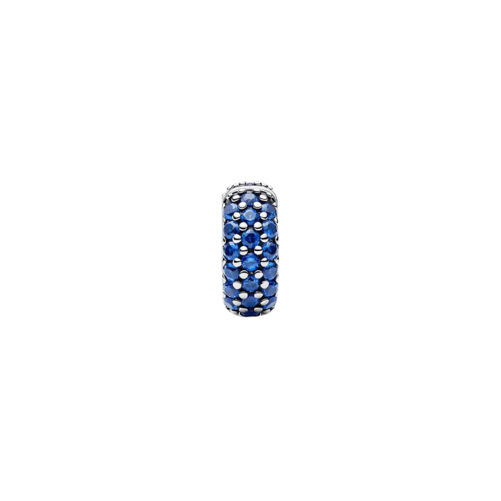 Charm Pandora de Clip Gemas Azul Real - Bijuvera