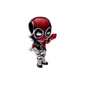 Marvel Deadpool Pandora Charm – Sterling-Silber