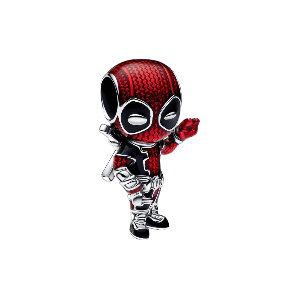 Marvel Deadpool Pandora Charm – Sterling-Silber