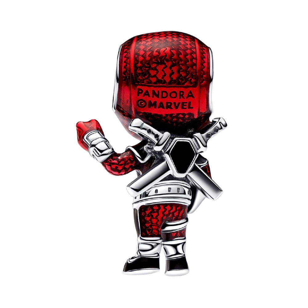 Marvel Deadpool Pandora Charm – Sterling-Silber