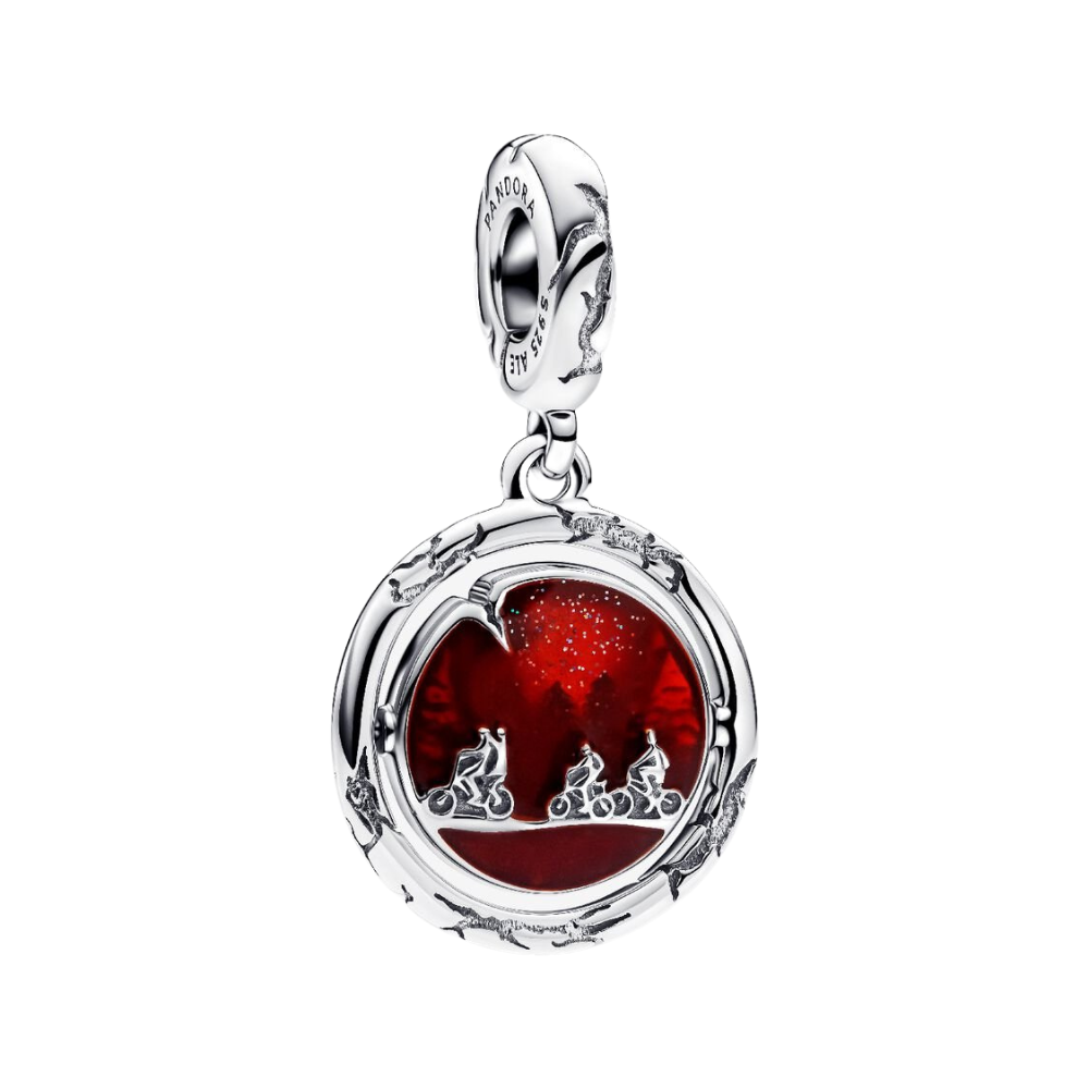 Charm Colgante Pandora Stranger Things Mundo del Revés Glow-in-the-Dark Plata de Ley 925
