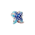 Charm Mini Hangend Pandora Kleurige Zeester in 925 Zilver