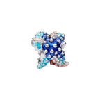 Charm Mini Hangend Pandora Kleurige Zeester in 925 Zilver