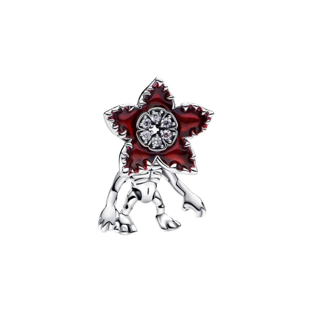 Charm Pandora Demogorgon Móvil de Stranger Things – Plata de Primera Ley