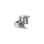 Charm Pandora Zodiaque Capricorne Brillant – Argent de Première Loi