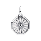 Charm Pandora Medallón Infinity en Plata de Primera Ley