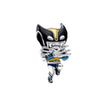 Charm Pandora Wolverine van Marvel in Eerste Wet Zilver