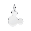 Charm Pandora Colgante Grabable Mickey Mouse de Disney en Plata de Primera Ley