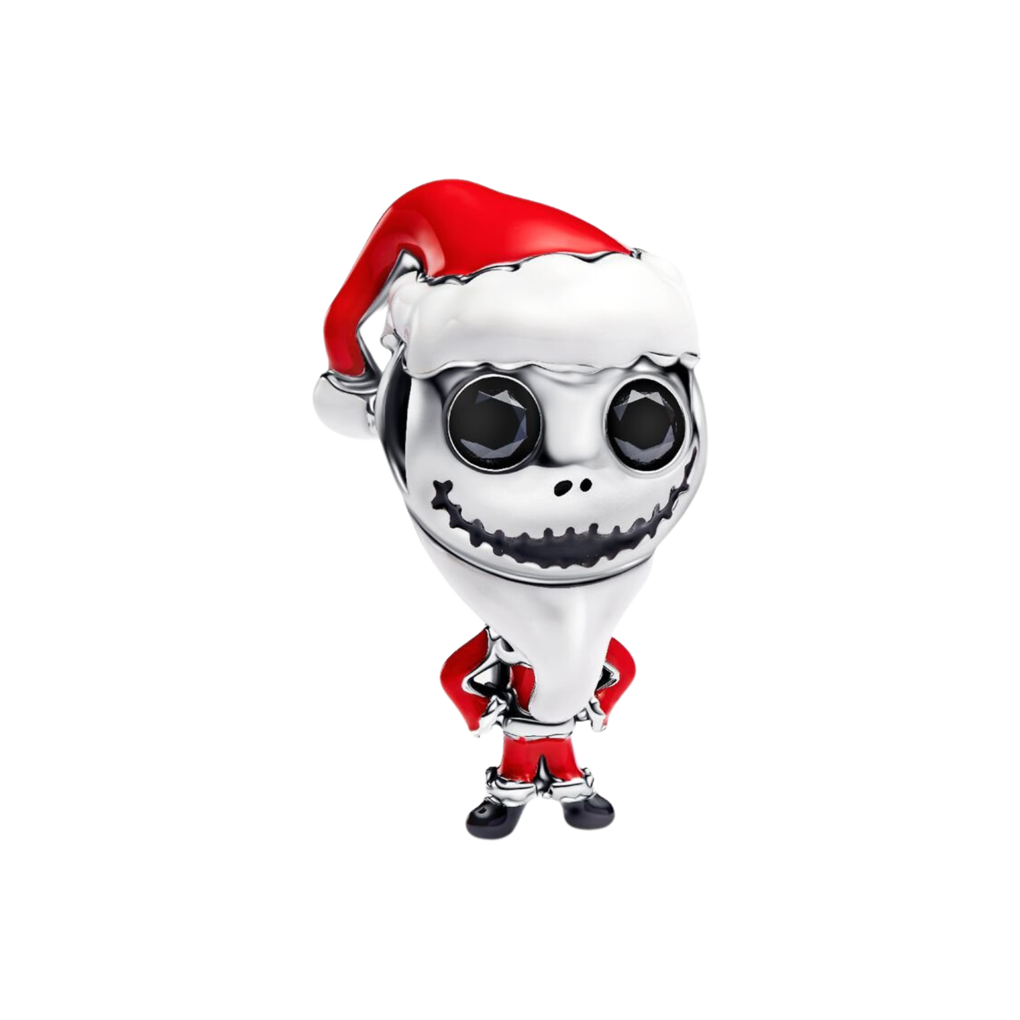 Charm Pandora Jack Skellington de Pesadilla Antes de Navidad en Plata de Primera Ley