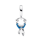 Charm Colgante Pandora Pato Donald de Disney en Plata de Primera Ley
