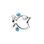 Charm Pandora Pez en Filigrana Plata de Ley 925