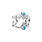 Charm Pandora Pez en Filigrana Plata de Ley 925