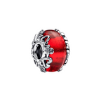 Charm Pandora Cristal de Murano Magia Navideña Plata de Ley 925