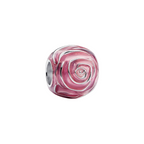 Charm Pandora Roze Bloeiend in 925 Zilver