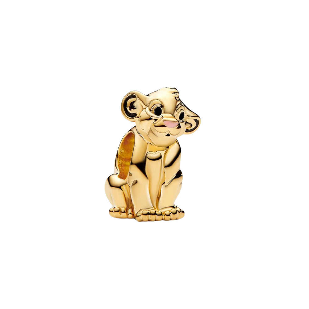 Charm Pandora Simba El Rey León de Disney en Plata de Primera Ley
