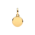 Charm Mini Medallón Graveren Pandora ME Groen met 14k Gouden Coating